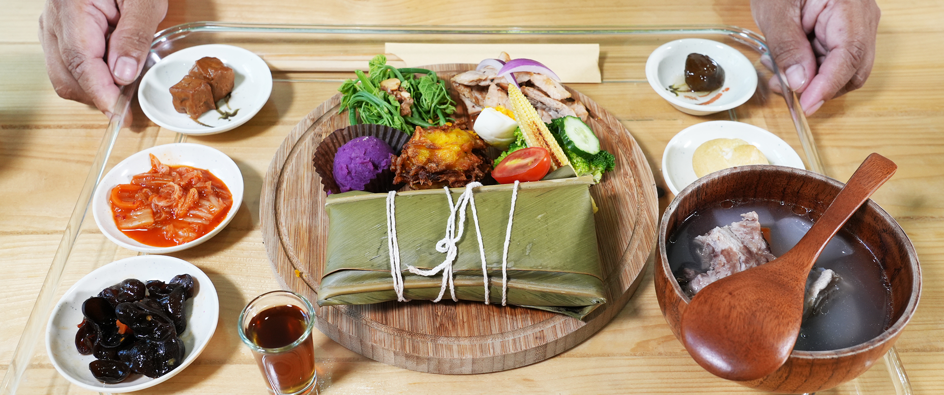 原流新創聚落 南島媽媽風味餐，不添加過多調味，展現食物最原始的美味